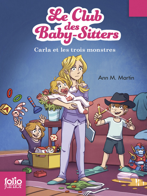 Cover image for Le Club des baby-sitters (Tome 5)--Carla et les trois monstres